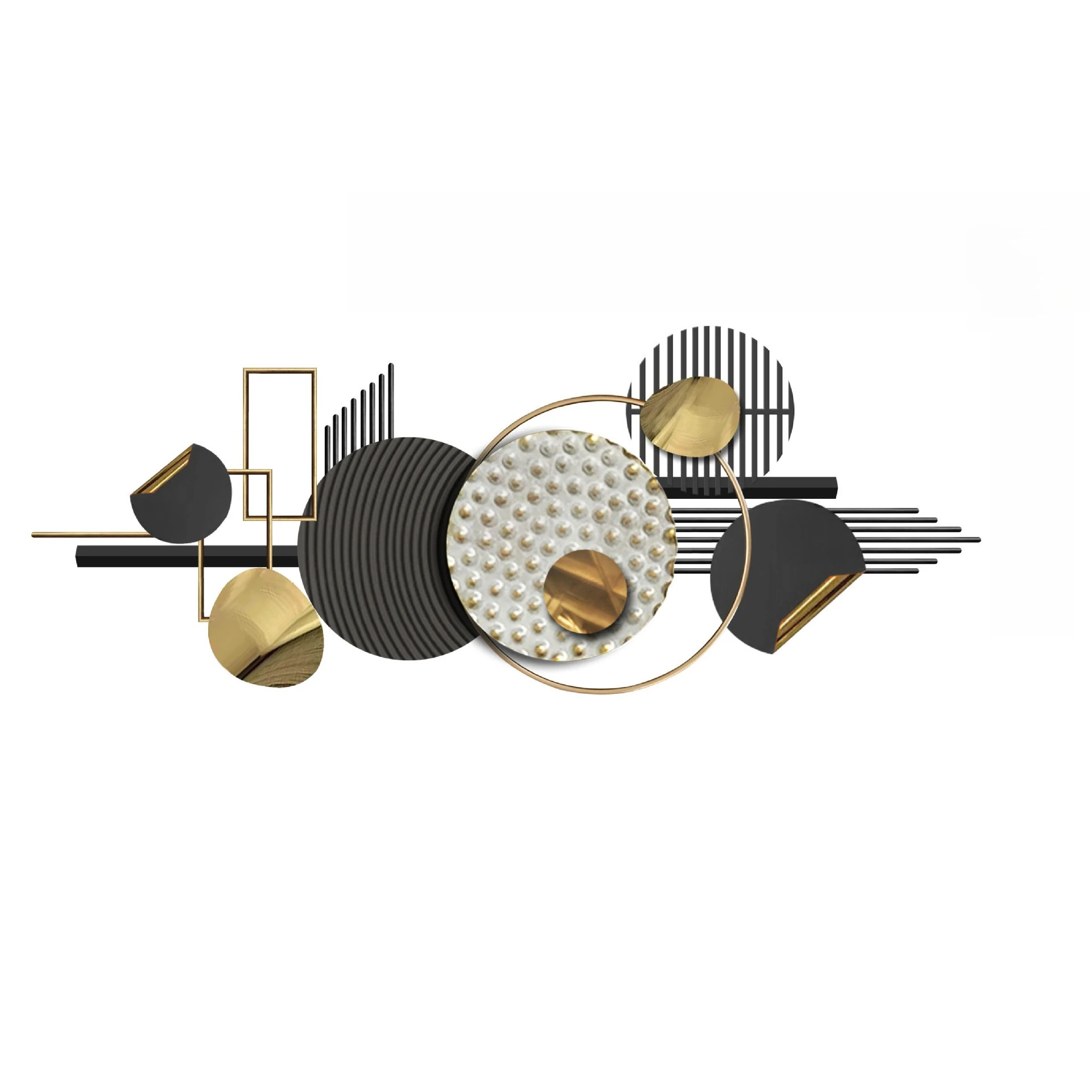 Modern simple living room wrought iron wall hanging, light luxury sofa wall hanging, decorative creative dining room wall
Modern simple living room wrought iron wall hanging, light luxury sofa wall hanging, decorative creative dining room wall