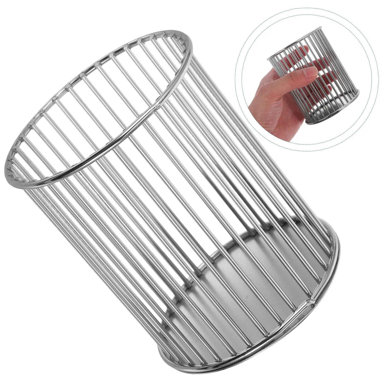 2Pcs Desktop Pen Holder Modern Iron Makeup Brush Organizer for Office Home Classroom Vanity Desk Storage Solution
2Pcs Desktop Pen Holder Modern Iron Makeup Brush Organizer for Office Home Classroom Vanity Desk Storage Solution