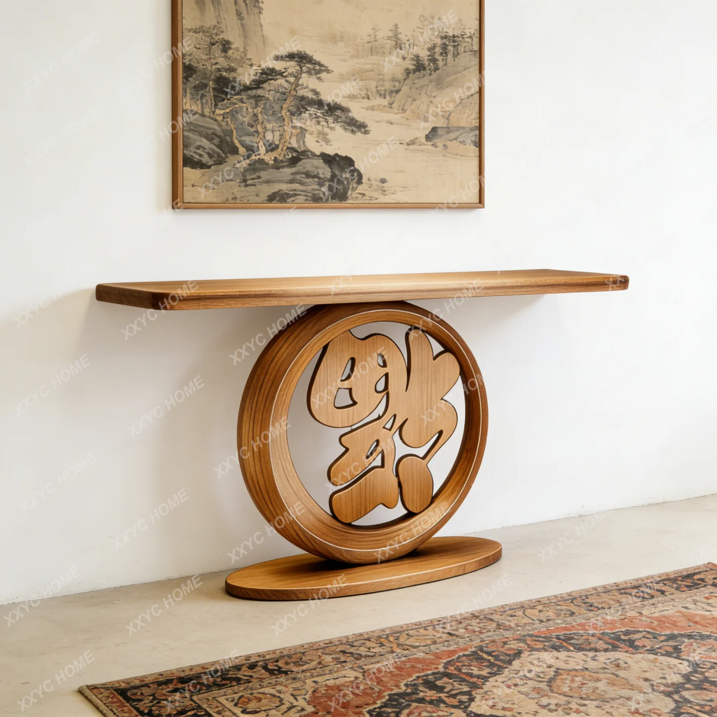 Living room entrance cabinet End view table Against the wall Solid wood entrance table
Living room entrance cabinet End view table Against the wall Solid wood entrance table