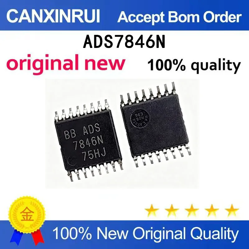 (5-100 PCS) Brand new original ADS7846N 7846N TSSOP spot chip IC
(5-100 PCS) Brand new original ADS7846N 7846N TSSOP spot chip IC