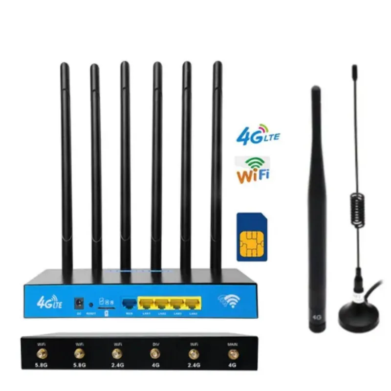 internet service mikrotik router sim port device sms modem tenda router 4G 5g lte dual sim card router with bonding
internet service mikrotik router sim port device sms modem tenda router 4G 5g lte dual sim card router with bonding