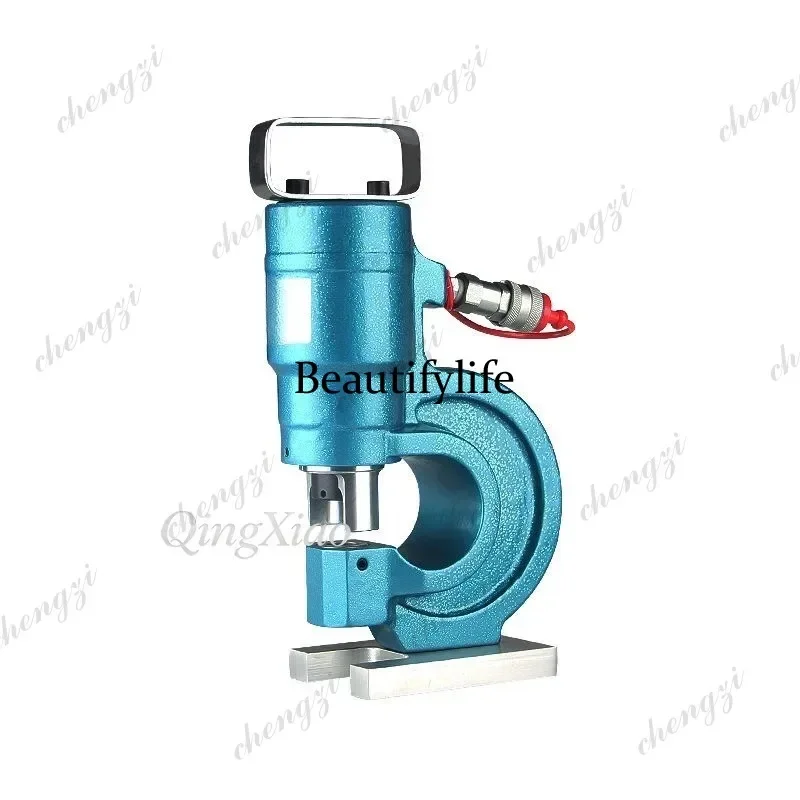 HR Split Type Hydraulic Hole Puncher 31T Output 70mm Throat Depth For Steel Angle I Beam Flat Steel Copper Busbar Punching T
HR Split Type Hydraulic Hole Puncher 31T Output 70mm Throat Depth For Steel Angle I Beam Flat Steel Copper Busbar Punching T