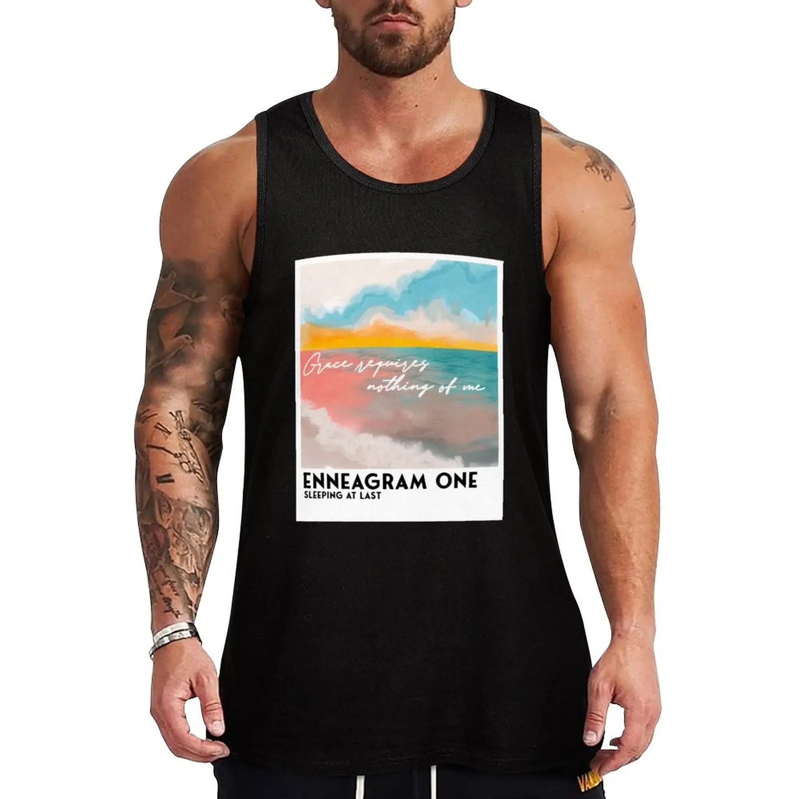 Enneagram One Sleeping At Last Tank Top Dry Fit Athletic Tank Top Sleeveless Gym Workout Shirt
Enneagram One Sleeping At Last Tank Top Dry Fit Athletic Tank Top Sleeveless Gym Workout Shirt