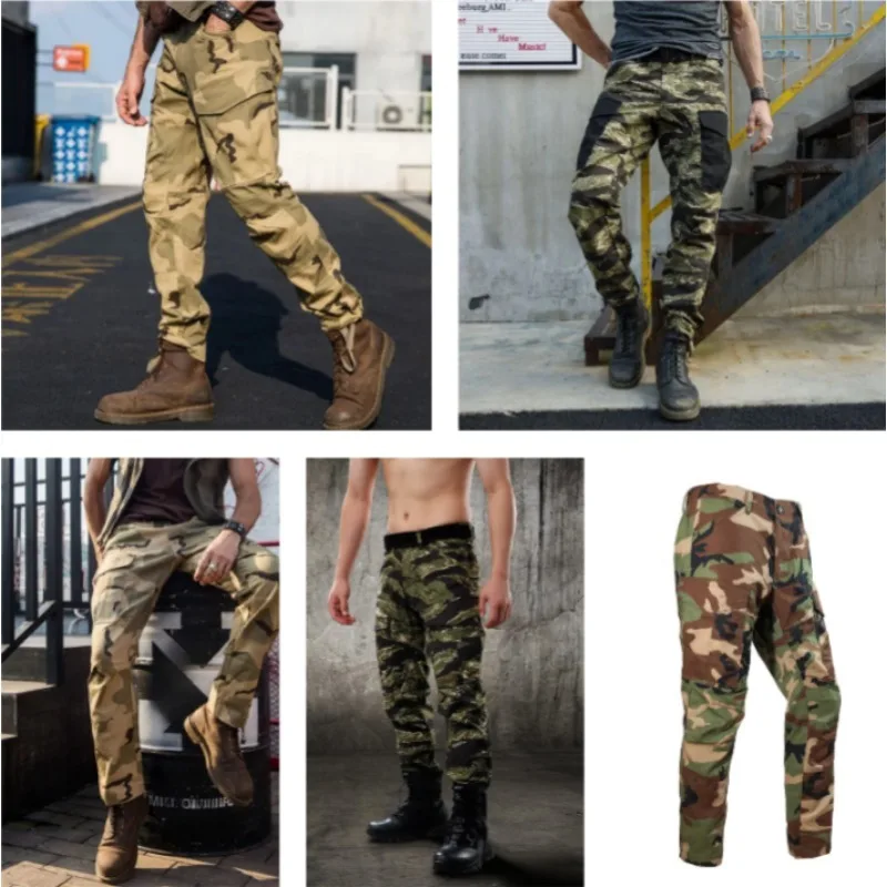 Outdoor Wear Camouflage Sports Casual Drawstring Pant Multi-Pocket Workwear Trousers Hunting Clothes Tactical Uniform Camo Sport 
Outdoor Wear Camouflage Sports Casual Drawstring Pant Multi-Pocket Workwear Trousers Hunting Clothes Tactical Uniform Camo Sport