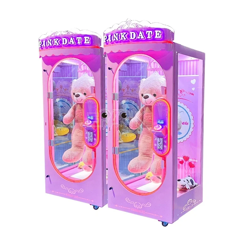 Wholesale Price Luxury Pink Date Big Toy Cutting Machine Crane Toy Grabber For Tourist Attractions
Wholesale Price Luxury Pink Date Big Toy Cutting Machine Crane Toy Grabber For Tourist Attractions