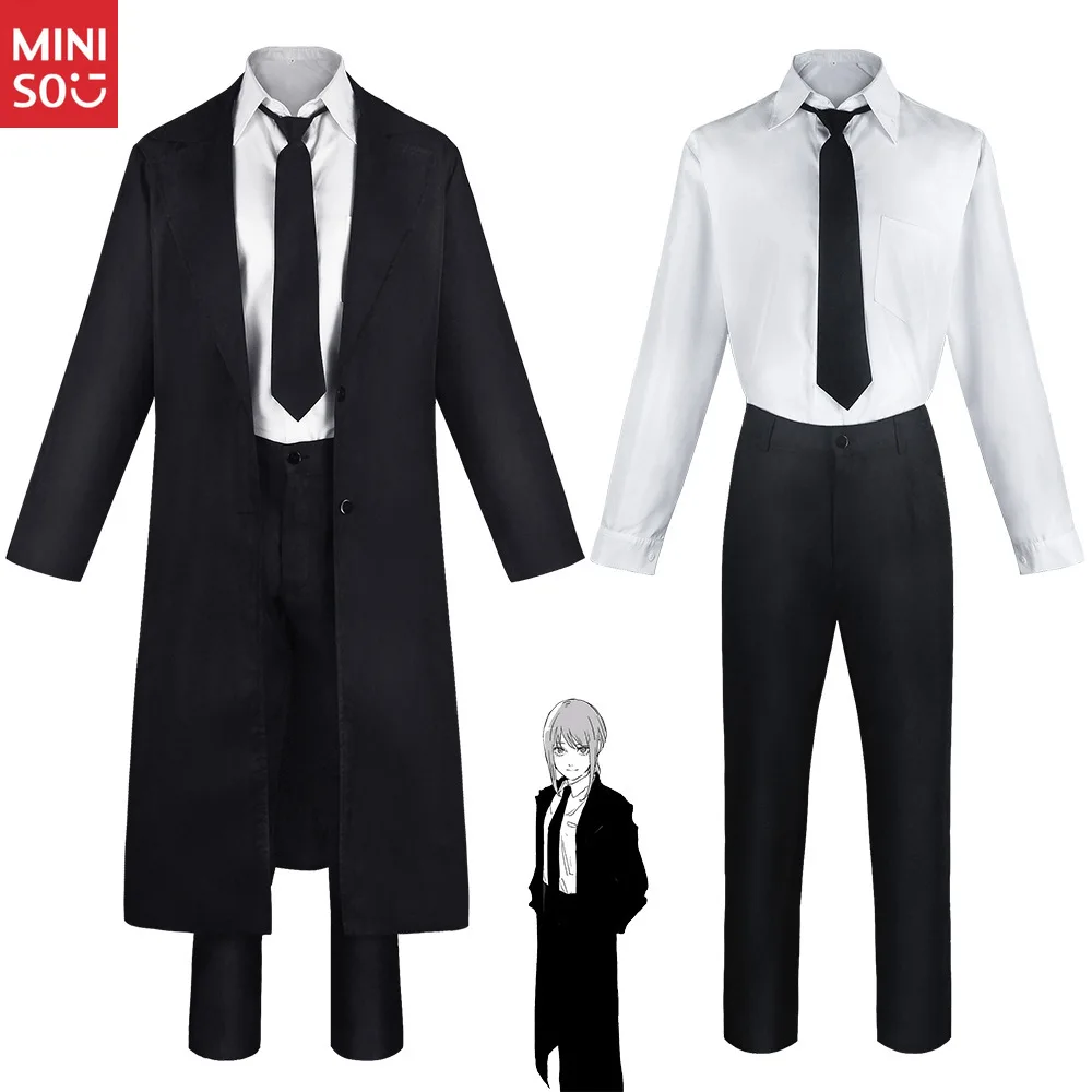 Miniso Chainsaw Man Machima Cosplay Suit Three Hawks Towards Demon Hunter Pavayoshida Hirofumi Cosplay Suit 
Miniso Chainsaw Man Machima Cosplay Suit Three Hawks Towards Demon Hunter Pavayoshida Hirofumi Cosplay Suit