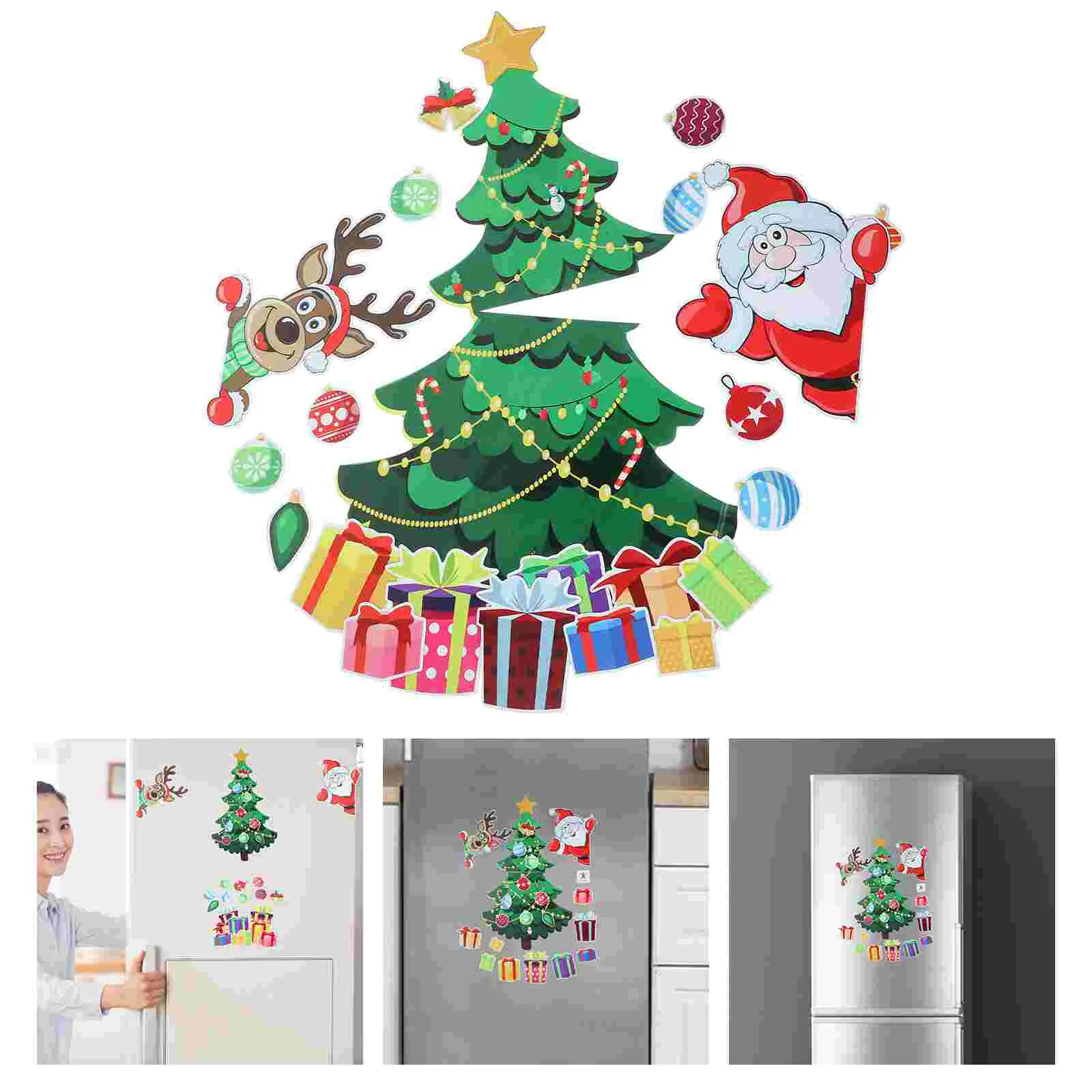 Christmas Fridge Magnets Refrigerator Decor Magnetic Sticker Kitchen Decorations
Christmas Fridge Magnets Refrigerator Decor Magnetic Sticker Kitchen Decorations