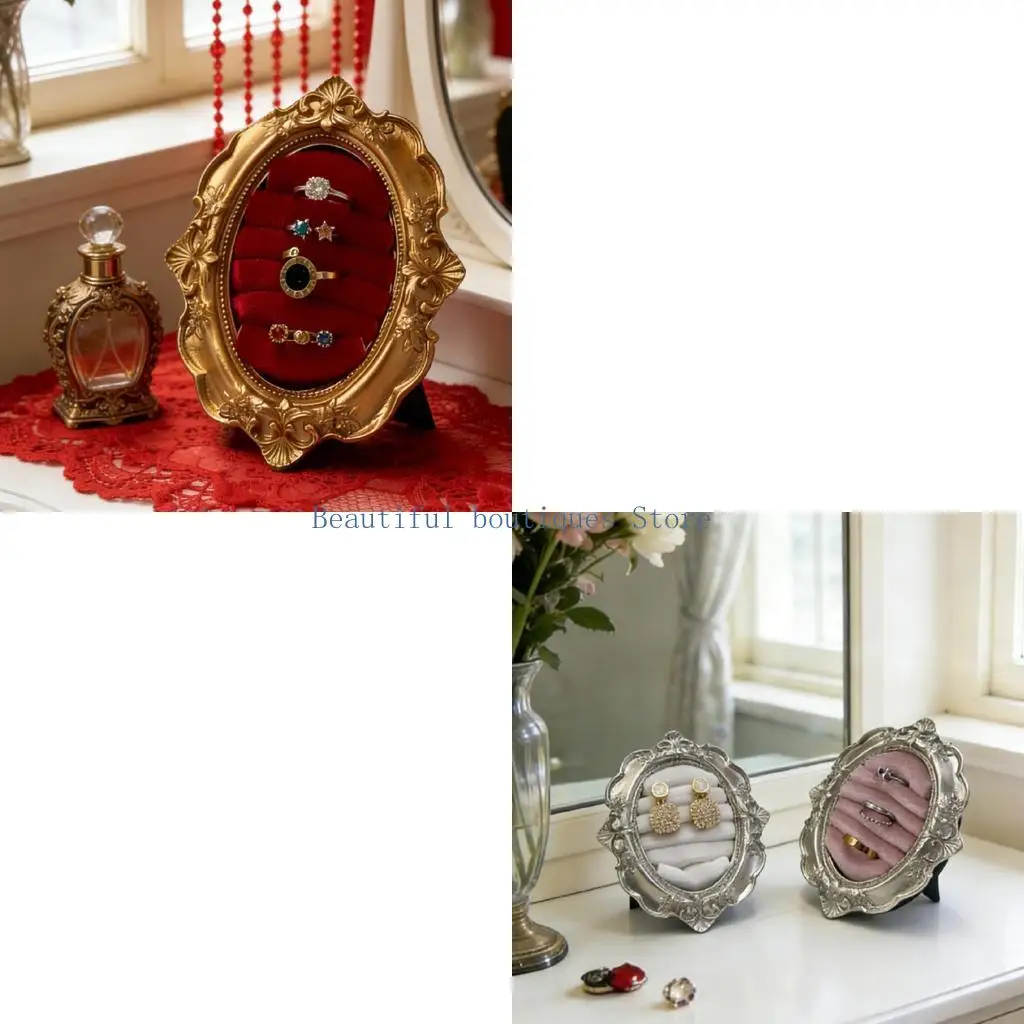 U4LF Artistic Golden Jewelry Organizers Craft Of Sturdy Resin Materials For Stylish Decoration
U4LF Artistic Golden Jewelry Organizers Craft Of Sturdy Resin Materials For Stylish Decoration