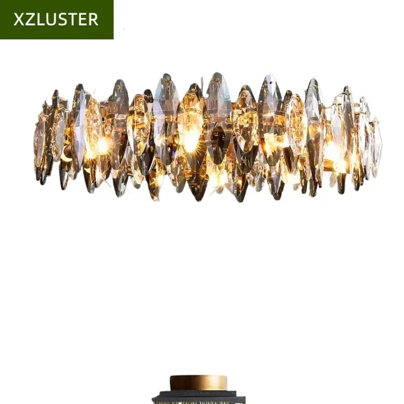 For Home Decoration Pendant Lights Luxury Crystal Living Room Chandelier Dining Room Pendant Lamp Ceiling Light Indoor
For Home Decoration Pendant Lights Luxury Crystal Living Room Chandelier Dining Room Pendant Lamp Ceiling Light Indoor