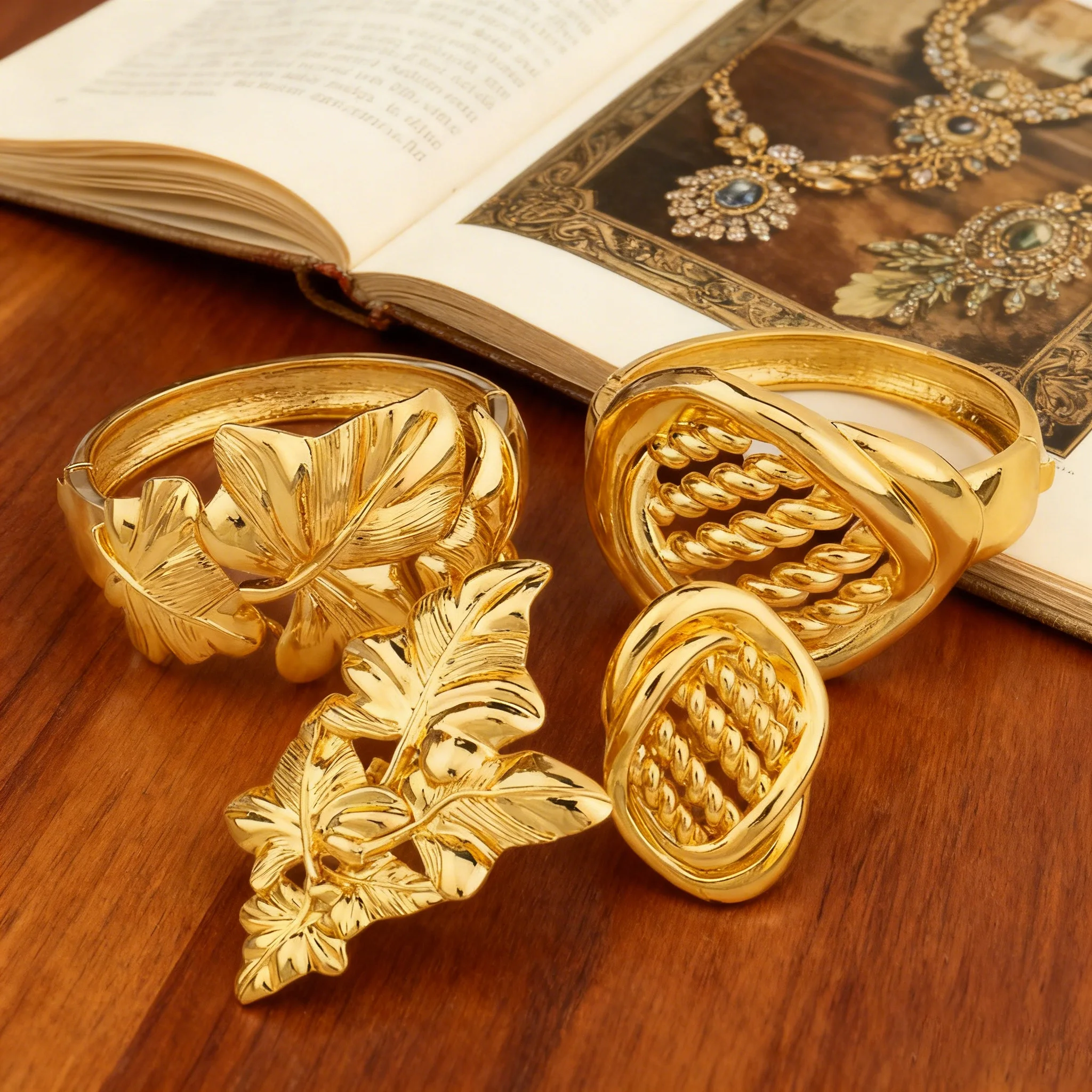 Luxury Bracelet Rings Dubai Women Fashion New Design Jewelry Gold Color Large Bangle Engagement Bridal Elegant Lady Jewelry
Luxury Bracelet Rings Dubai Women Fashion New Design Jewelry Gold Color Large Bangle Engagement Bridal Elegant Lady Jewelry