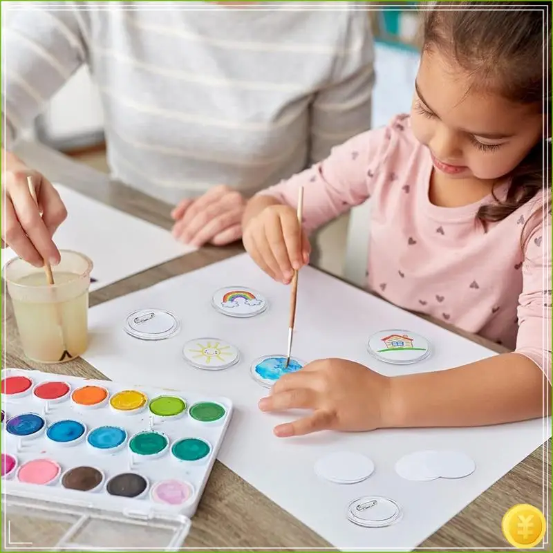 100Pcs Acrylic Clear Buttons,Make Your Own Buttons,Acrylic Design Button Badge For DIY Craft School Activities 2.25 Inch
100Pcs Acrylic Clear Buttons,Make Your Own Buttons,Acrylic Design Button Badge For DIY Craft School Activities 2.25 Inch