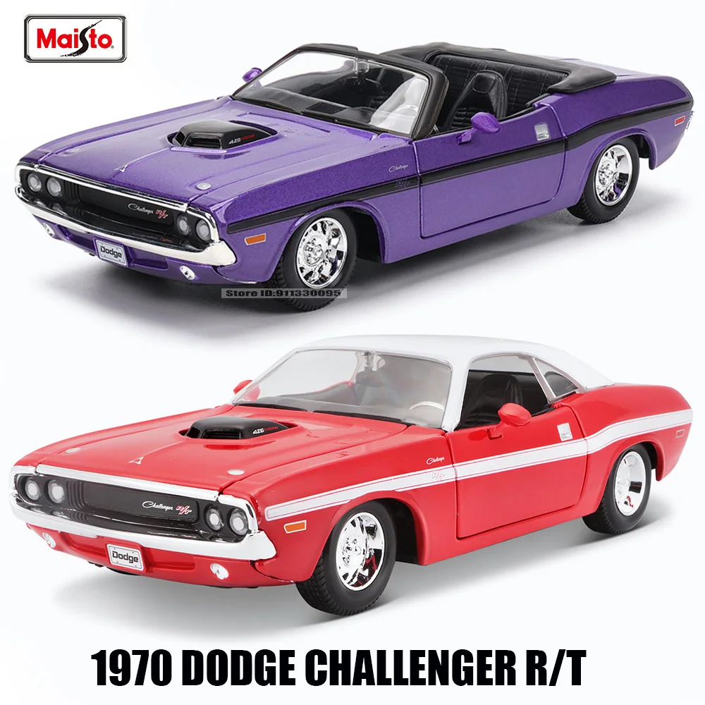 Maisto 1:24 1970 Dodge Challenger R/T Convertib alloy car model die-casting static precision model collection gift toy tide play
Maisto 1:24 1970 Dodge Challenger R/T Convertib alloy car model die-casting static precision model collection gift toy tide play