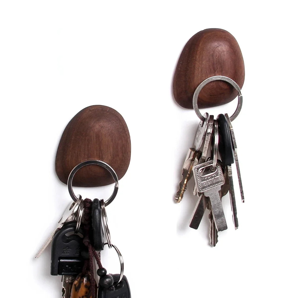 Walnut Wood Key Hanger - Creative Wall-Mounted Key Storage Organizer, Decorative Solid Wood Key Rack, Entryway Organization
Walnut Wood Key Hanger - Creative Wall-Mounted Key Storage Organizer, Decorative Solid Wood Key Rack, Entryway Organization