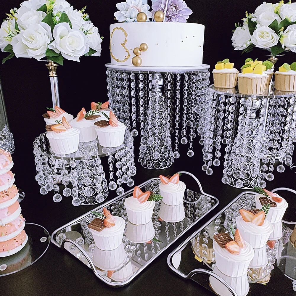 Party Decoration Crystal Acrylic Pastry Plate Dessert Cake Rack For Birthday Wedding Baby Shower Table Centerpieces Props 3Pcs
Party Decoration Crystal Acrylic Pastry Plate Dessert Cake Rack For Birthday Wedding Baby Shower Table Centerpieces Props 3Pcs