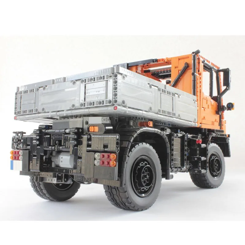 MOC-29537 Military Heavy-Duty Cargo Semi-Trailer Dump Truck Building Block Model 4167Parts MOC Boys Children's Birthday Toy Gift
MOC-29537 Military Heavy-Duty Cargo Semi-Trailer Dump Truck Building Block Model 4167Parts MOC Boys Children's Birthday Toy Gift