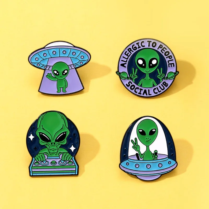 New Kids Alien Brooch Pin Cartoon Alloy Drip Oil Bags Decor Badge DIY Clothes Shoes Scarf Tshirt Jeans Unisex Creative Accessory
New Kids Alien Brooch Pin Cartoon Alloy Drip Oil Bags Decor Badge DIY Clothes Shoes Scarf Tshirt Jeans Unisex Creative Accessory