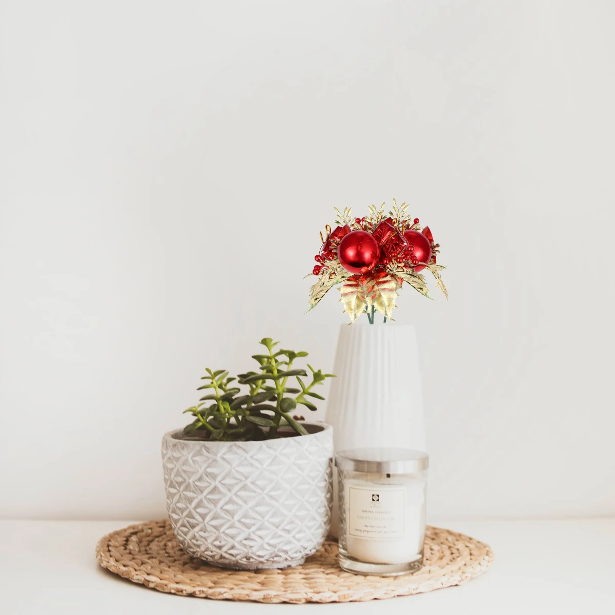 3 Pcs Christmas Flower Fruit Ornaments Xmas Leaf Decoration Tree Simulation Branches Decorations Flowers Picks 
3 Pcs Christmas Flower Fruit Ornaments Xmas Leaf Decoration Tree Simulation Branches Decorations Flowers Picks