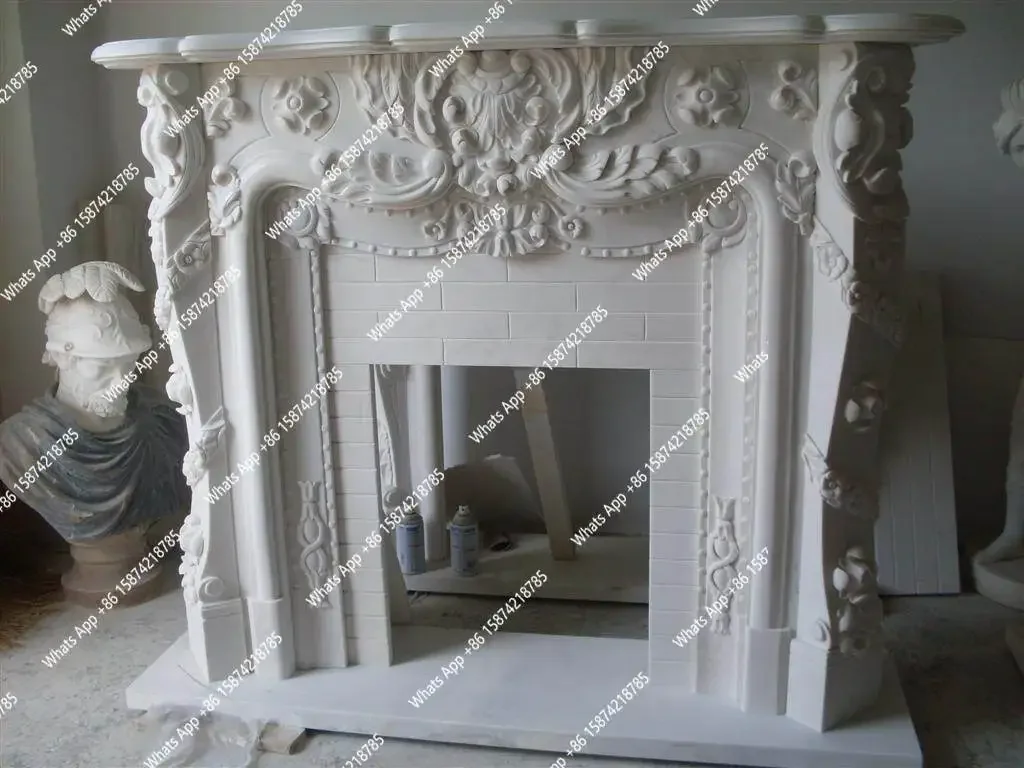 X25 Flower And Grass Fireplace, White Marble, Marble, European Fireplace, Quyang Stone Carving, Mantel
X25 Flower And Grass Fireplace, White Marble, Marble, European Fireplace, Quyang Stone Carving, Mantel