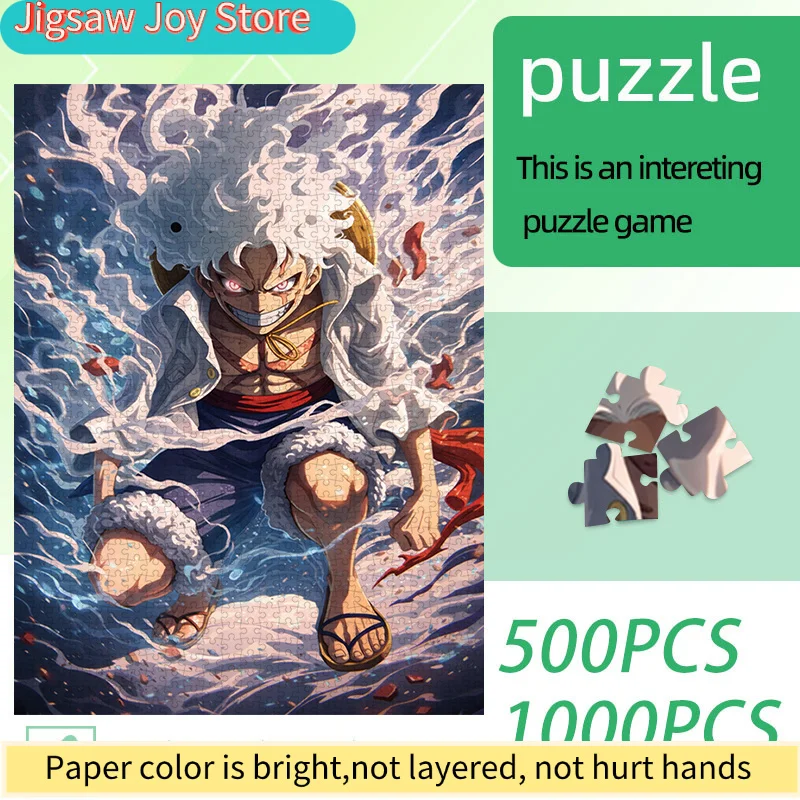 Paper Jigsaw Puzzle, DIY Puzzle, Exquisite Puzzle, Adult Puzzle, Passionate Anime Character , Gear Fourth Form, Battle Stance
Paper Jigsaw Puzzle, DIY Puzzle, Exquisite Puzzle, Adult Puzzle, Passionate Anime Character , Gear Fourth Form, Battle Stance