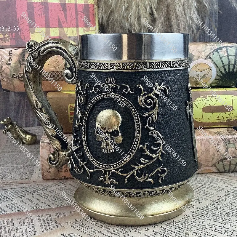 Hip Hop Skull Water Cup Vintage Movie Peripheral High Capacity Mug Hip Hop Desktop Personality Mug Student Male
Hip Hop Skull Water Cup Vintage Movie Peripheral High Capacity Mug Hip Hop Desktop Personality Mug Student Male