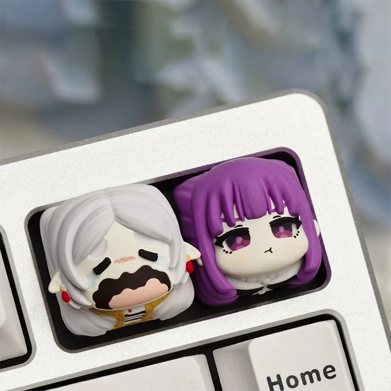 MAIMOOO Frieren Keycaps 1PC Cute Q Version Fern Resin Keycap Frieren: Beyond Journey's End Anime ESC Key for Mechanical Keyboard
MAIMOOO Frieren Keycaps 1PC Cute Q Version Fern Resin Keycap Frieren: Beyond Journey's End Anime ESC Key for Mechanical Keyboard