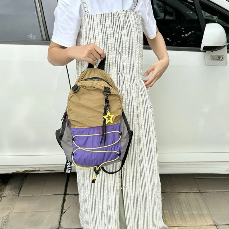 Fashion Nylon Solid Portable Casual Large Capacity Backpacks for Women 2026 on Sale Simple Versatile Color Matching School Bags
Fashion Nylon Solid Portable Casual Large Capacity Backpacks for Women 2026 on Sale Simple Versatile Color Matching School Bags