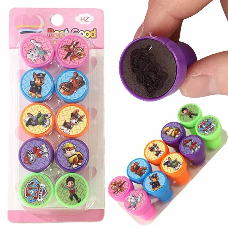 Набор из 10 шт. милых штампов «Щенячий патруль» для детей, самонаборные, из прочного пластика, для поделок и украшения дневников
Набор из 10 шт. милых штампов «Щенячий патруль» для детей, самонаборные, из прочного пластика, для поделок и украшения дневников
