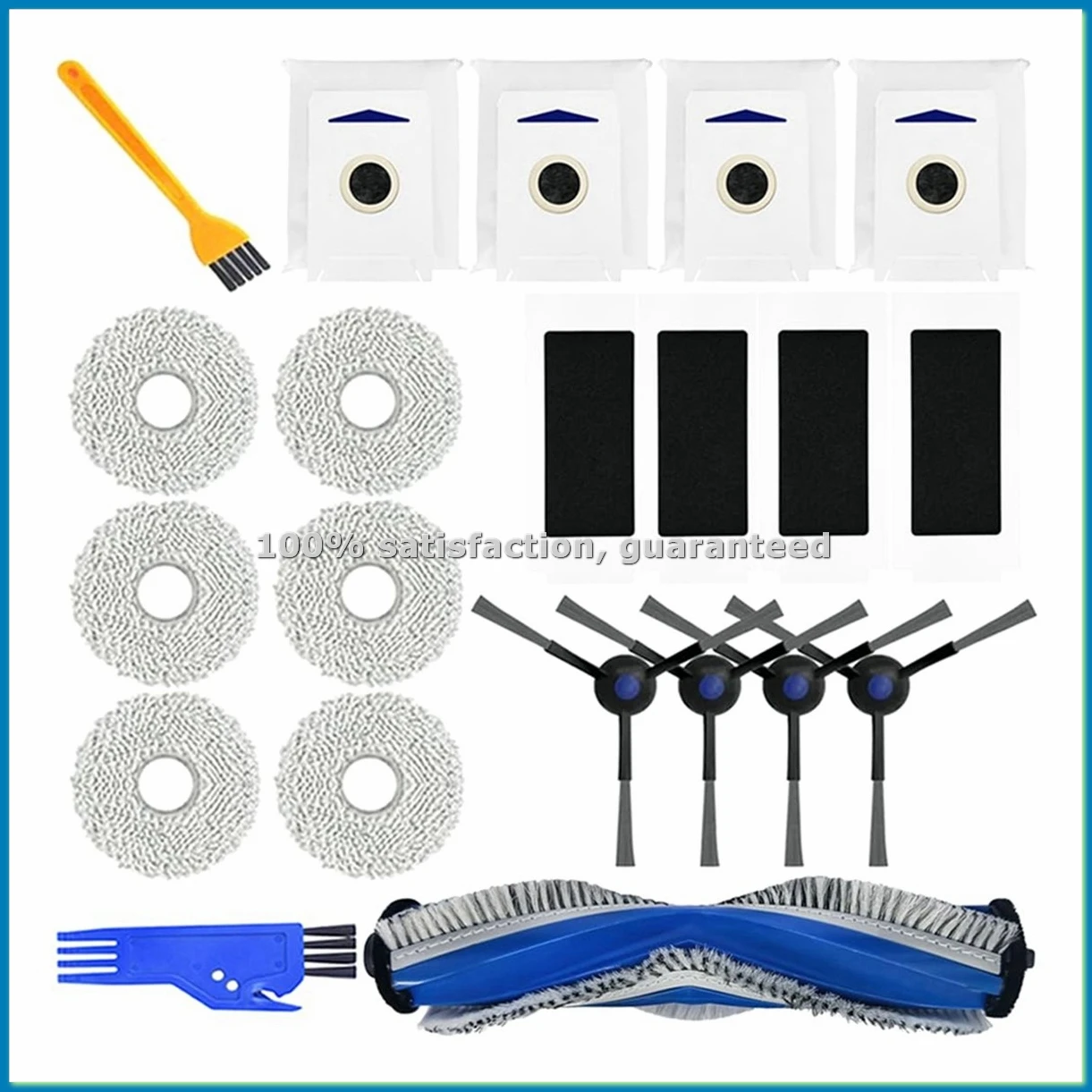Vacuum Cleaner Replacement Parts Kit for T30S/T30S Combo Robot Vacuum Cleaners-A79M
Vacuum Cleaner Replacement Parts Kit for T30S/T30S Combo Robot Vacuum Cleaners-A79M