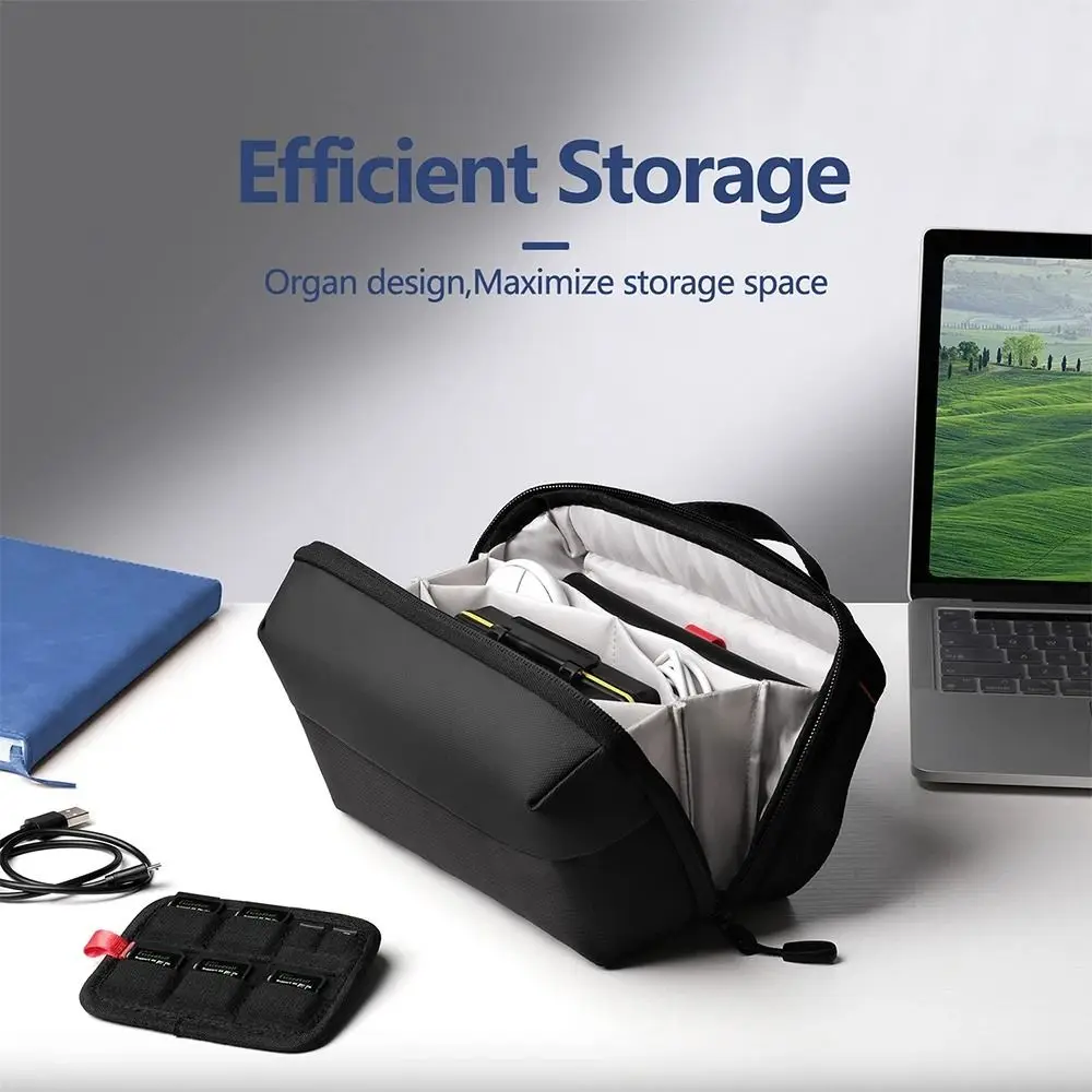 New Large Capacity Digital Storage Bag Waterproof Travel Tech Pouch with Zipper Anti-lost Handbag
New Large Capacity Digital Storage Bag Waterproof Travel Tech Pouch with Zipper Anti-lost Handbag