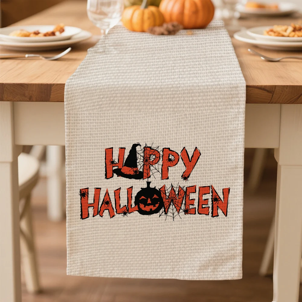 Halloween table runners autumn Table decoration and accessories for Harvest Festival Thanksgiving Day tablecloth
Halloween table runners autumn Table decoration and accessories for Harvest Festival Thanksgiving Day tablecloth