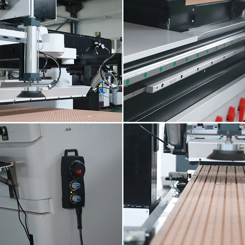 1325 1530 CNC Wood Engraving Cutting Machine Double Barrel Dust Collector for Advertising Acrylic PVC Board
1325 1530 CNC Wood Engraving Cutting Machine Double Barrel Dust Collector for Advertising Acrylic PVC Board