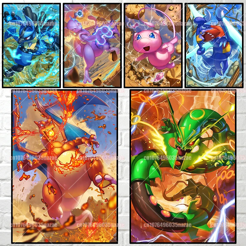 Pokémon Frameless Canvas Painting Japanese Classic Card Anime Style Poster Print Cartoon Character Living Room Canvas Painting
Pokémon Frameless Canvas Painting Japanese Classic Card Anime Style Poster Print Cartoon Character Living Room Canvas Painting