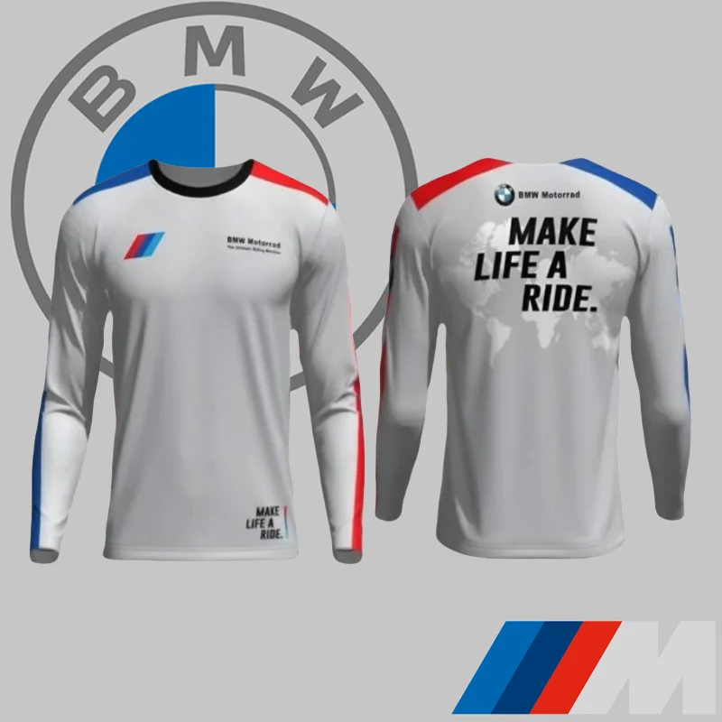 BMW Men's Quick-drying Long-sleeved New 2025 High-end Luxury Car Sports Brand T-shirt Comfortable Casual Off-road Motorcycle Top
BMW Men's Quick-drying Long-sleeved New 2025 High-end Luxury Car Sports Brand T-shirt Comfortable Casual Off-road Motorcycle Top