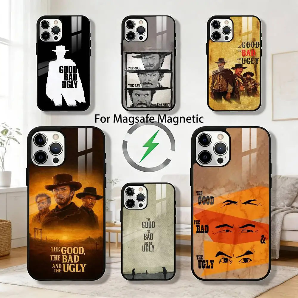 MOVIE The Good the Bad and Ugly Phone Case For iPhone 17 16 15 14 13 12 Pro Max Plus for Magsafe Mirror Wireless Magnetic Cover
MOVIE The Good the Bad and Ugly Phone Case For iPhone 17 16 15 14 13 12 Pro Max Plus for Magsafe Mirror Wireless Magnetic Cover