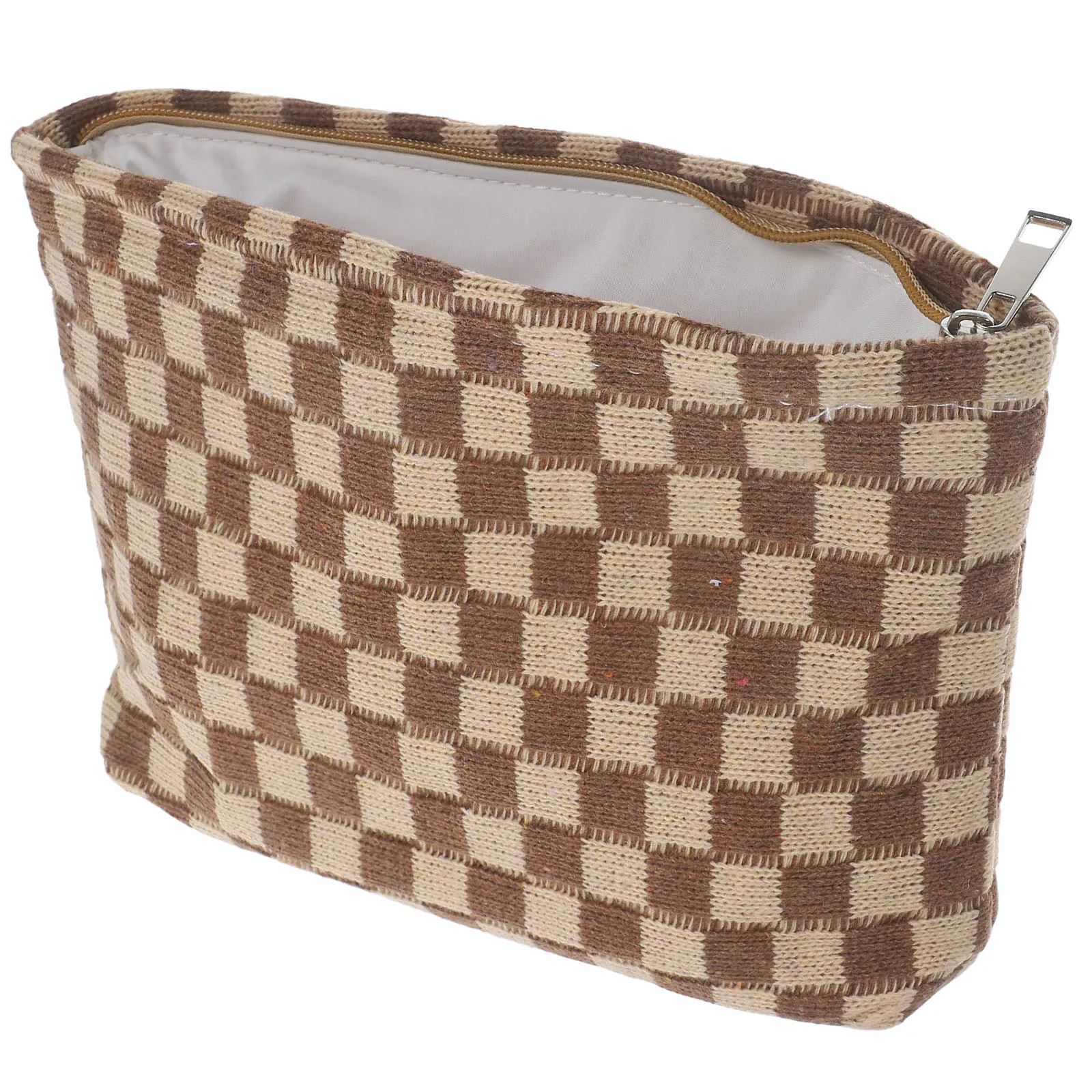 Large Bag for Women Travel Makeup Pouch with Zipper Reusable Toiletry Bag High Capacity Durable Knitted Fabric Portable
Large Bag for Women Travel Makeup Pouch with Zipper Reusable Toiletry Bag High Capacity Durable Knitted Fabric Portable