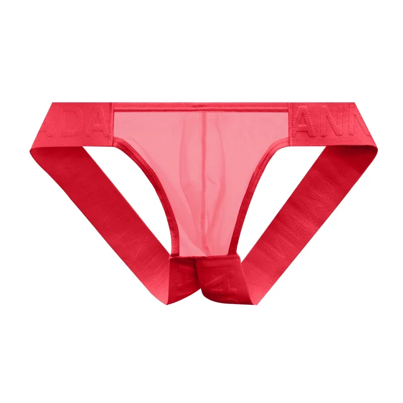 Trendy Men's Thong Solid Color Comfortable Fitness Underwear Show Buttocks Personality Transparent Men Triangle Brief
Trendy Men's Thong Solid Color Comfortable Fitness Underwear Show Buttocks Personality Transparent Men Triangle Brief