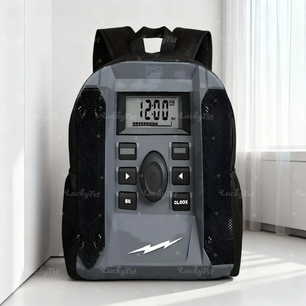 Grey Retro Radio Backpack | Nostalgic Fashion Bag with Digital Display, Durable Fabric, Adjustable Shoulder Straps, Practical
Grey Retro Radio Backpack | Nostalgic Fashion Bag with Digital Display, Durable Fabric, Adjustable Shoulder Straps, Practical