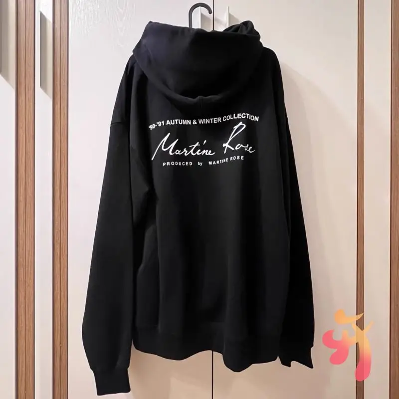 Oversized Signature Letter Print Martine Rose Hoodies Vintage Black Drawstring Hoody Winter Casual Loose Men Women Sweatshirts
Oversized Signature Letter Print Martine Rose Hoodies Vintage Black Drawstring Hoody Winter Casual Loose Men Women Sweatshirts