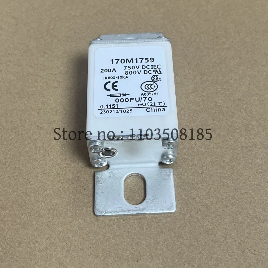 1PCS 170M1759 fuse New Quality Guarantee
1PCS 170M1759 fuse New Quality Guarantee