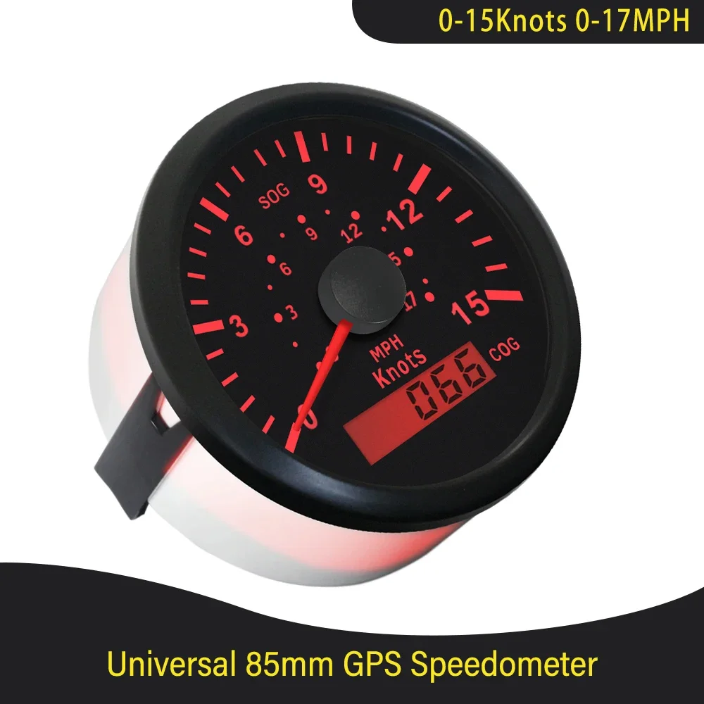 85mm Waterproof Boat 0-15Knots 0-35Knots 70Knots GPS Speedometer Speed Gauge with Red Backlight for Marine Vehicles 9-32V
85mm Waterproof Boat 0-15Knots 0-35Knots 70Knots GPS Speedometer Speed Gauge with Red Backlight for Marine Vehicles 9-32V