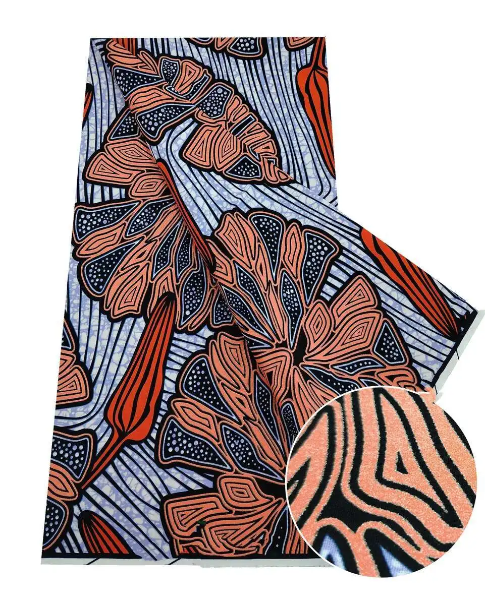 2025 New Design 100% Cotton Top Quality Golden Supe-V Wax African Fabric For Wedding Dress Making Craft Loincloth
2025 New Design 100% Cotton Top Quality Golden Supe-V Wax African Fabric For Wedding Dress Making Craft Loincloth