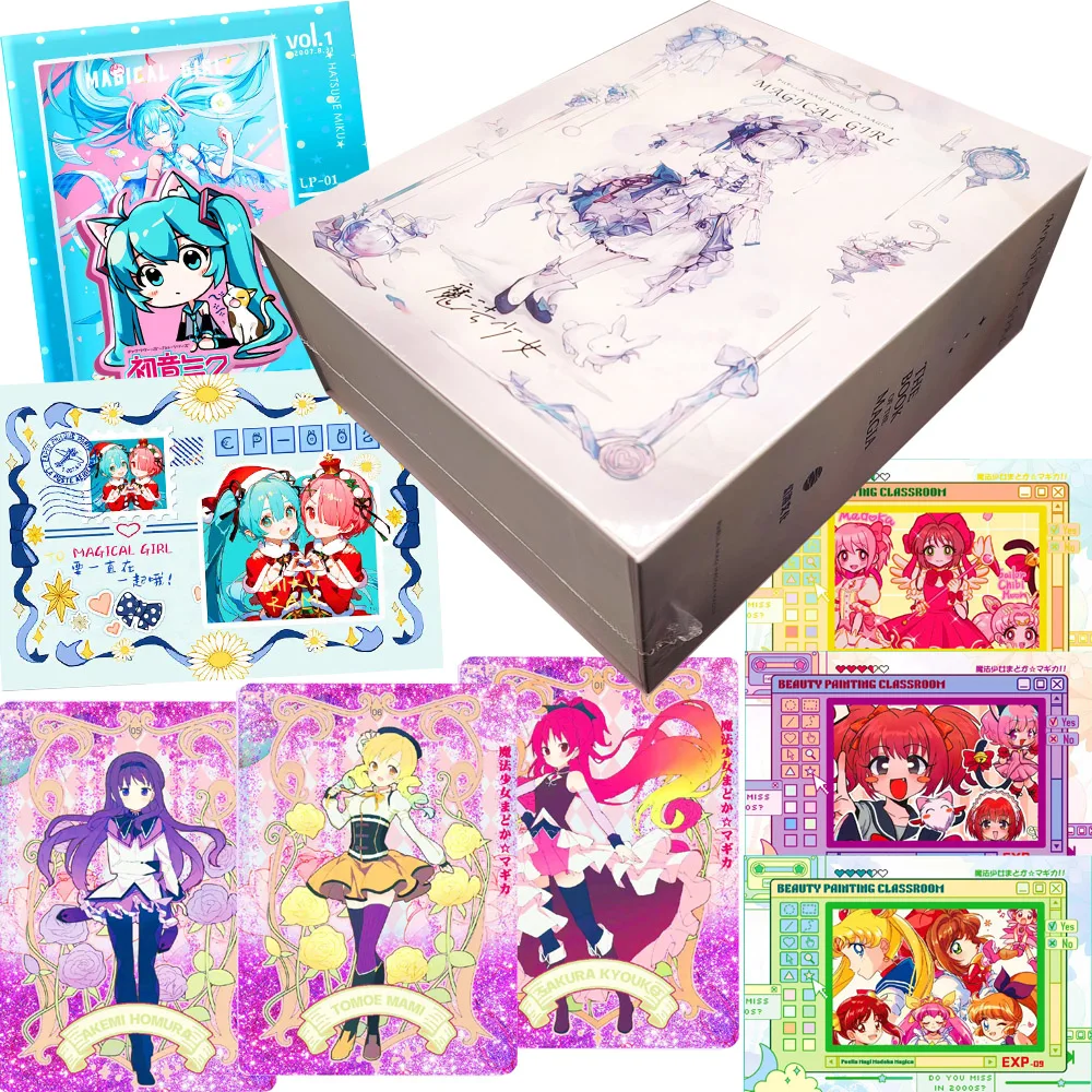 Puella Magi Madoka Magica Collection Cards for Fans Anime Cute Girl Creative Exquisite Flower Sea Flowing Sand Cards Fun Gifts
Puella Magi Madoka Magica Collection Cards for Fans Anime Cute Girl Creative Exquisite Flower Sea Flowing Sand Cards Fun Gifts