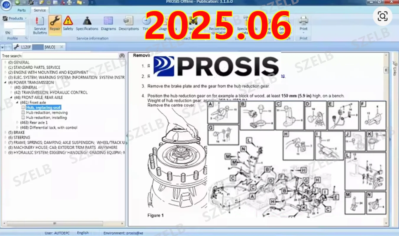 PROSIS 06.2025 Каталог автономных запчастей строительного оборудования и информация о обслуживании
PROSIS 06.2025 Каталог автономных запчастей строительного оборудования и информация о обслуживании