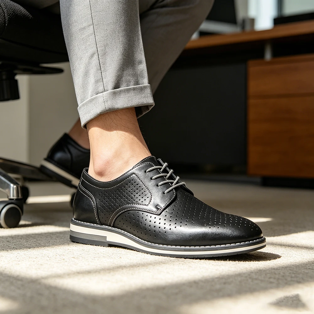 Men Leather Shoes Brand Comfortable Fashion 2026 Luxury Shoes
Men Leather Shoes Brand Comfortable Fashion 2026 Luxury Shoes