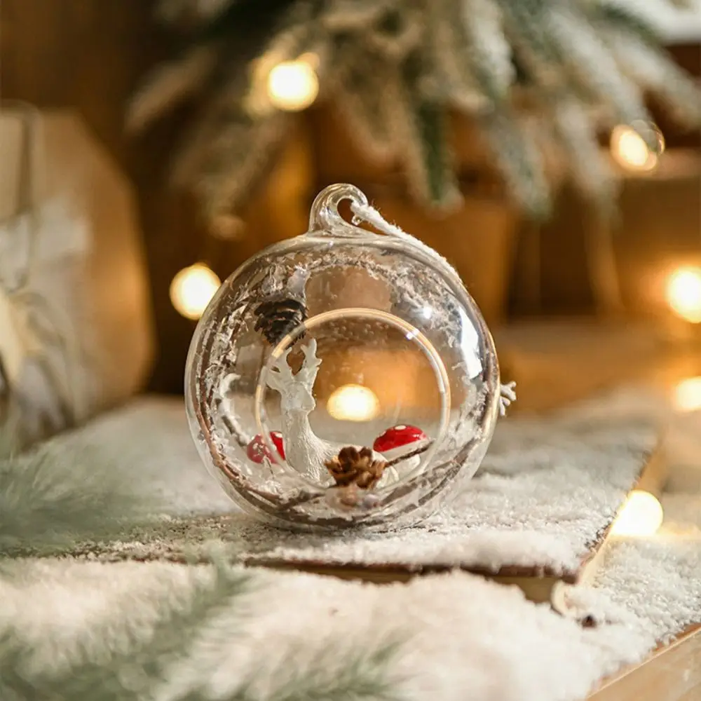 Elk/Santa Claus/Snowman Christmas Hanging Glass Balls Transparent Resin Christmas Tree Pendant Cartoon Xmas Tree Hanging Ball
Elk/Santa Claus/Snowman Christmas Hanging Glass Balls Transparent Resin Christmas Tree Pendant Cartoon Xmas Tree Hanging Ball