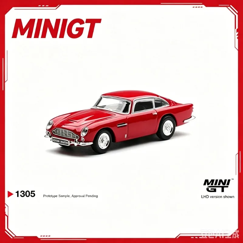 MINIGT 1:64 # 1305 Aston Martin DB5 alloy car model adult collectible, simulation static ornament, holiday gift, male gift.
MINIGT 1:64 # 1305 Aston Martin DB5 alloy car model adult collectible, simulation static ornament, holiday gift, male gift.