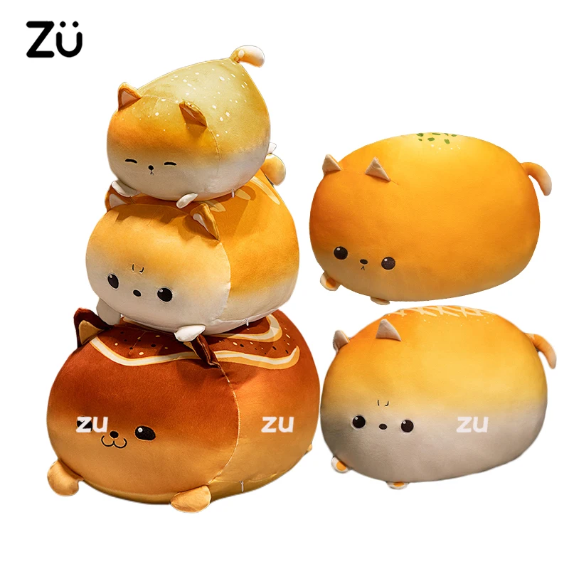 ZU 25-40cm Kawaii Bread Cat Shaped Plush Pillows Cute Yummy Toast Stuffed Soft Toys Large Hug Pillow Lovely Gift For Girl Boy
ZU 25-40cm Kawaii Bread Cat Shaped Plush Pillows Cute Yummy Toast Stuffed Soft Toys Large Hug Pillow Lovely Gift For Girl Boy