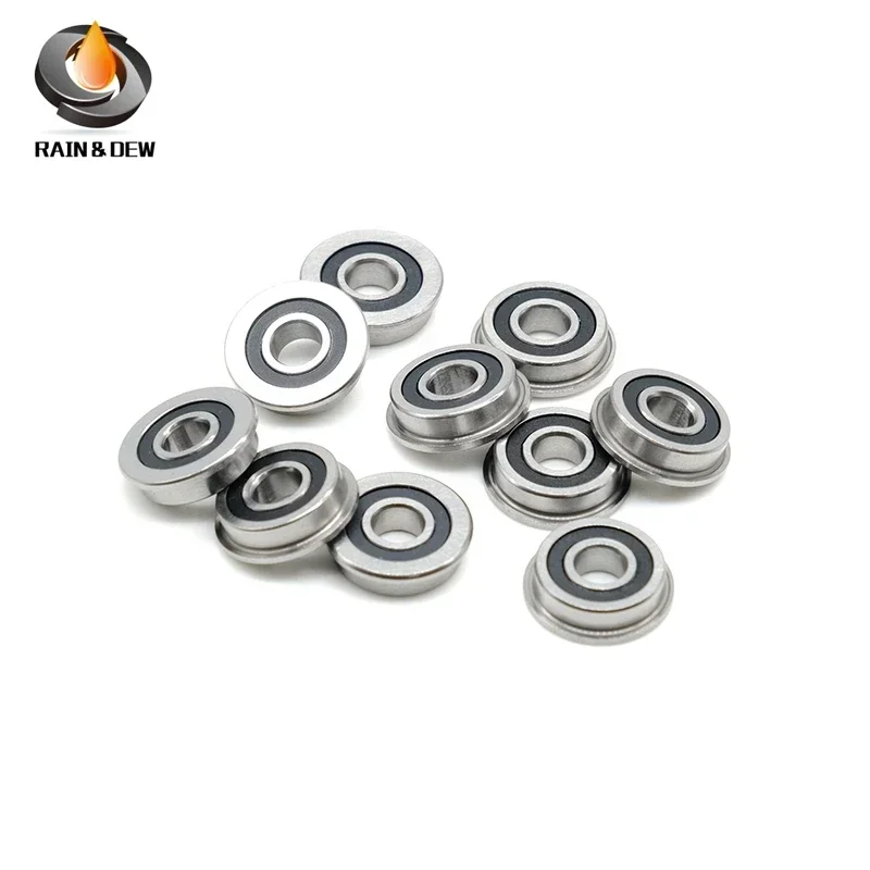 10PCS F695 2RS Flanged Bearing 5x13x4 mm , F695RS Bearings for VORON Belted RC , Black Sealed Precision A9 3D Printer
10PCS F695 2RS Flanged Bearing 5x13x4 mm , F695RS Bearings for VORON Belted RC , Black Sealed Precision A9 3D Printer