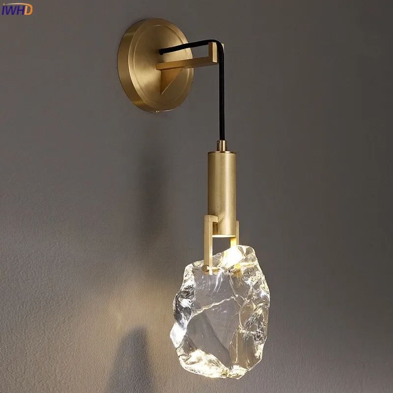 IWHD Square Crystal LED Wall Lights Fixtures Home Indoor Decor Bedroom Living Room Beside Lamp Copper Nordic Modern Wandlamp
IWHD Square Crystal LED Wall Lights Fixtures Home Indoor Decor Bedroom Living Room Beside Lamp Copper Nordic Modern Wandlamp
