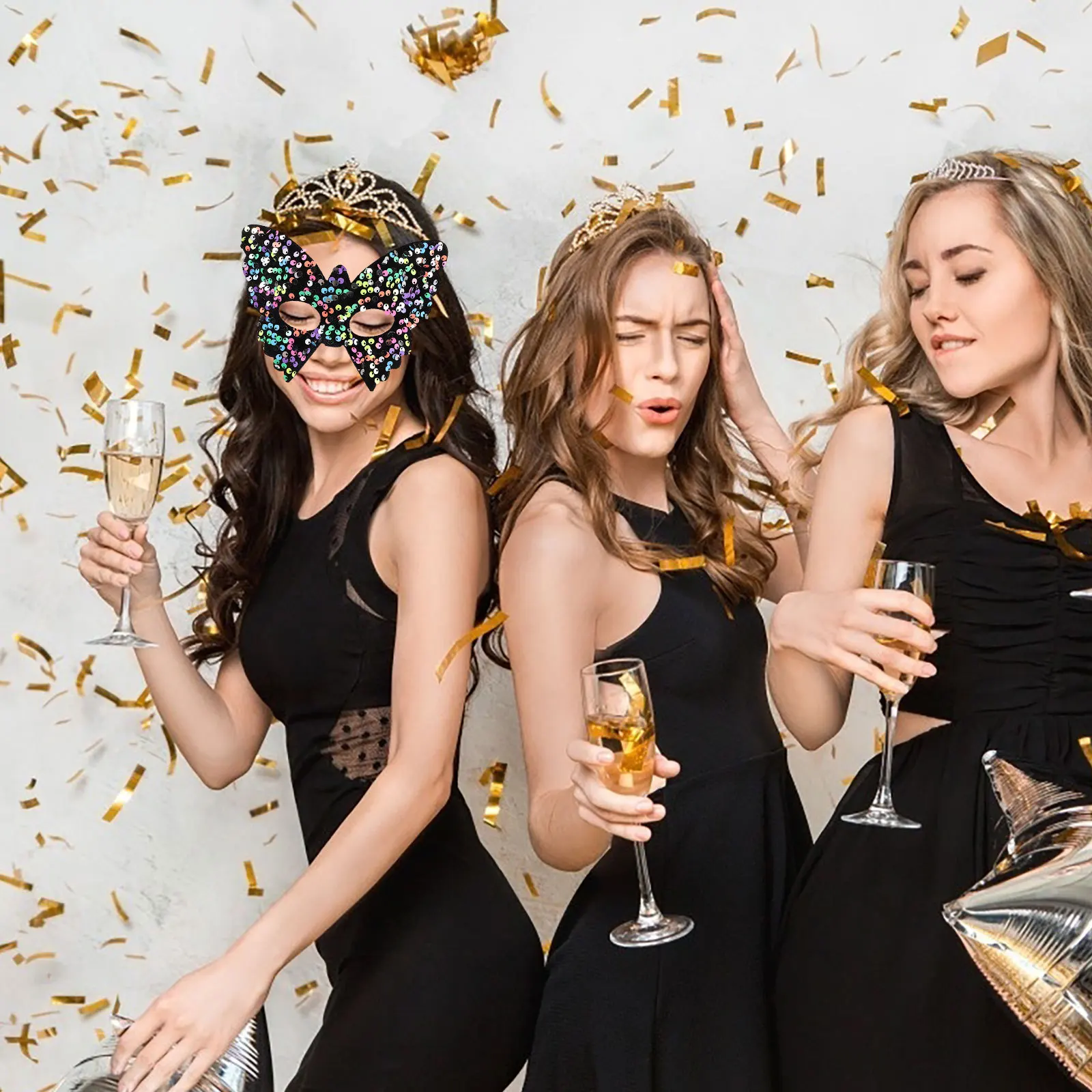 Маскарадная маска с бабочкой для женщин, карнавальная половина лица, красивые декоративные маски 
Маскарадная маска с бабочкой для женщин, карнавальная половина лица, красивые декоративные маски